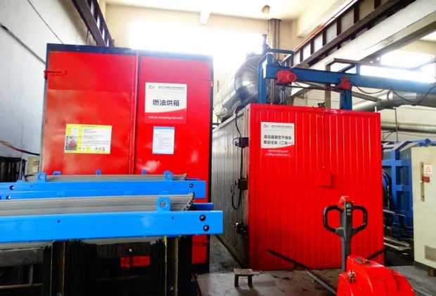 Vacuum drying and vacuum oil filling(2 in 1 )